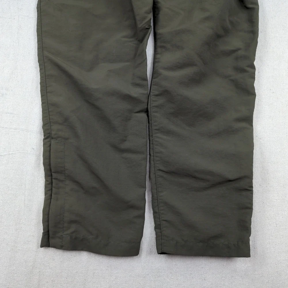 North Face Pants Mens 33 Green Paramount Active Performance Belted